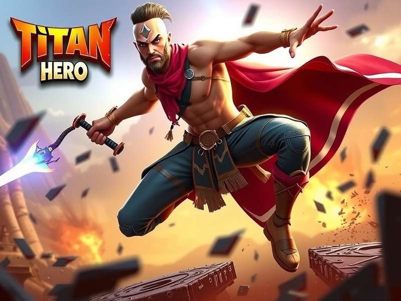 Titan Anise Hero Pro Official Banner - Indian Open-World Action Game